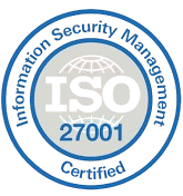 ISO/IEC 27001 Certified